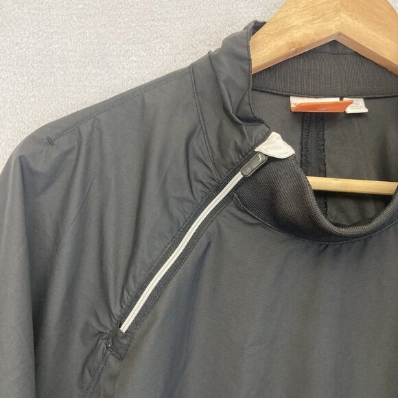 Puma Jacket Mens Size 2XL Black Lightweight Pullover Windbreaker Jacket Logo XXL - Picture 6 of 16
